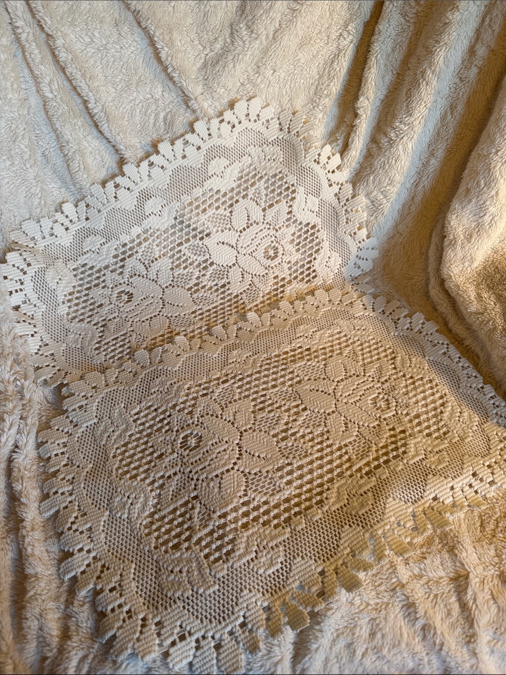 Handmade Crochet Decorative Lace Doily set of 2